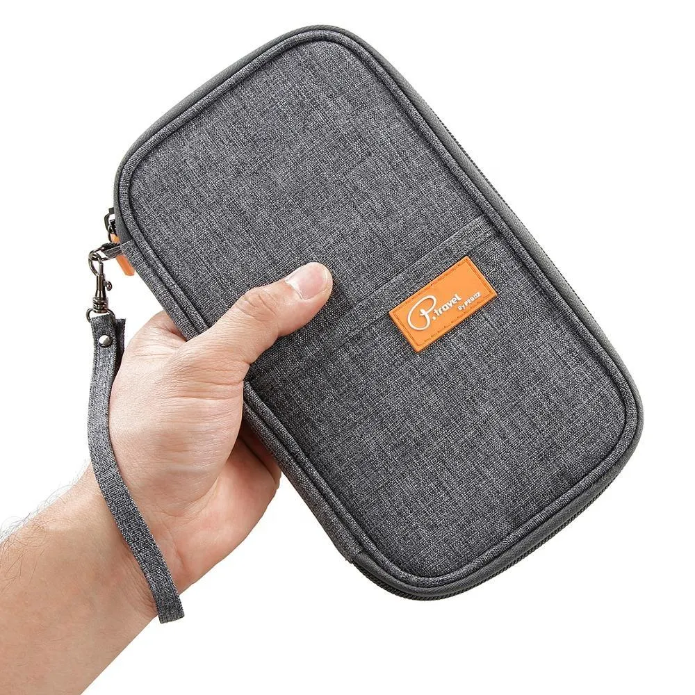 Multi Purpose RFID Blocking Travel Wallet