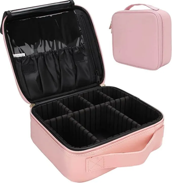 Multifunctional Makeup Train Case Organizer