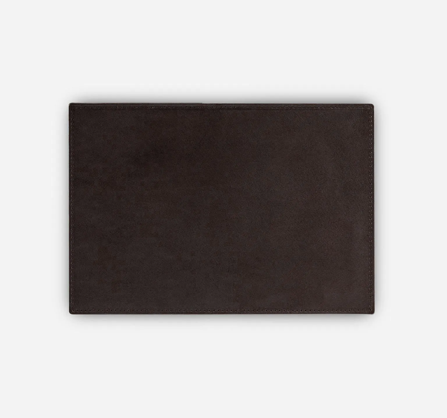 Nappa | Dark Brown Tone-on-Tone | Passport Cover