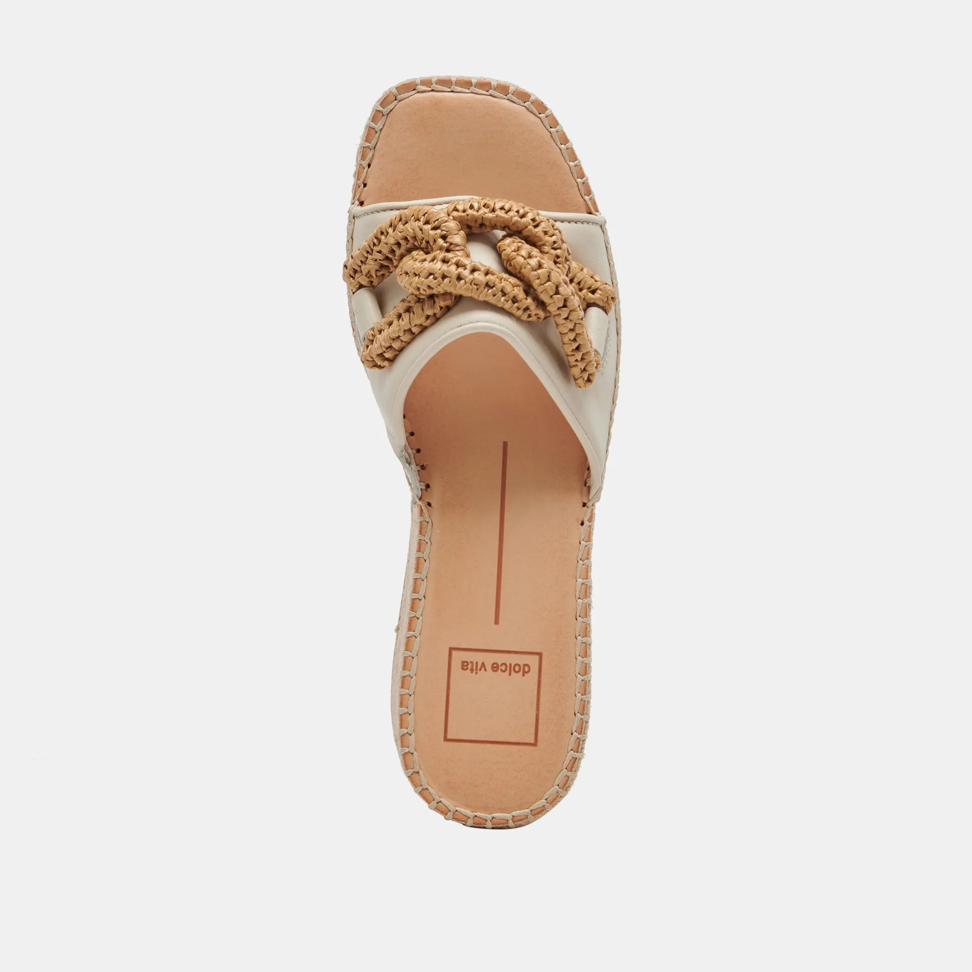 NARNIA SANDALS IVORY LEATHER