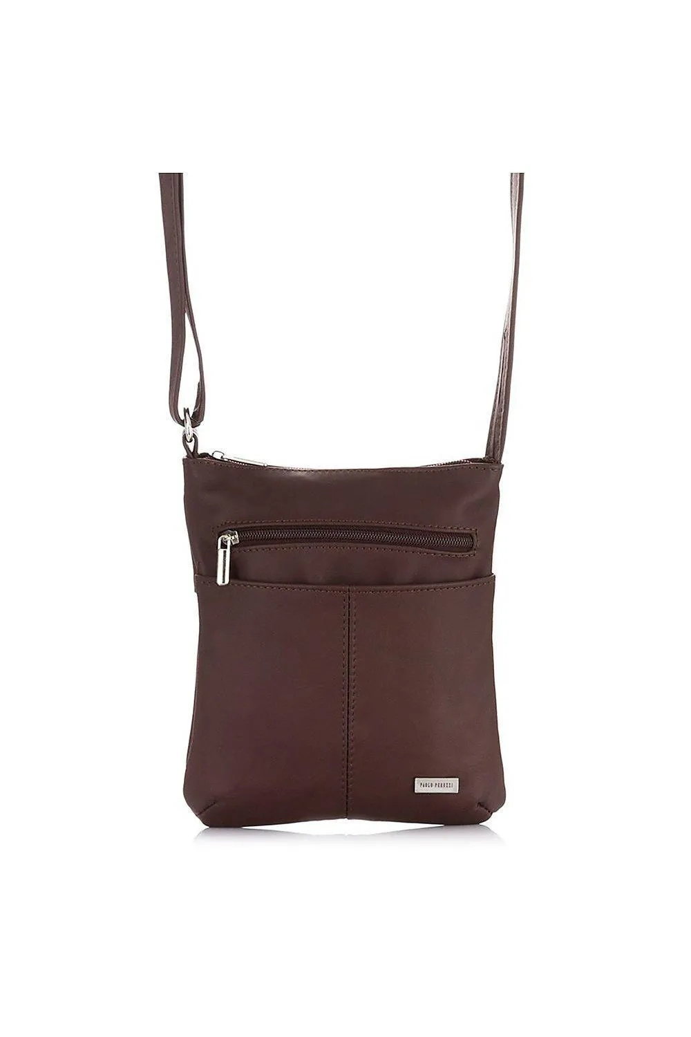 Natural leather bag model 173170 Galanter