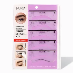 Nicka K Brow Stencil Kit