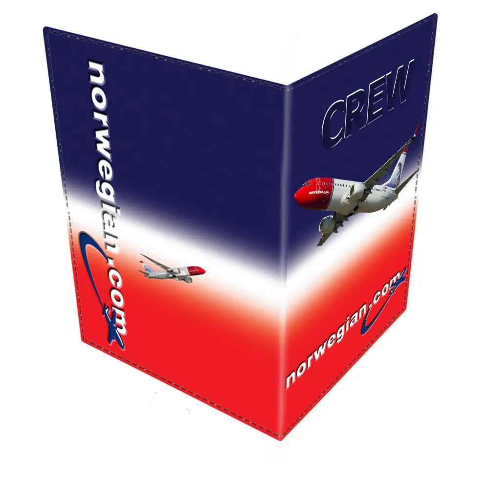 Norwegian Air Shuttle CREW Passport Cover