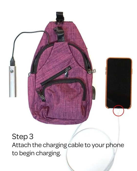 Nupouch - Anti-theft Daypack, Red