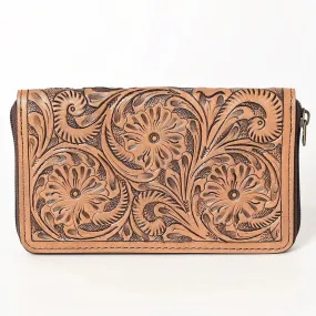 Olay Tooled Leather Wallet