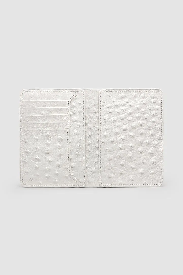 Ostrich Passport Holder