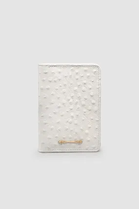 Ostrich Passport Holder