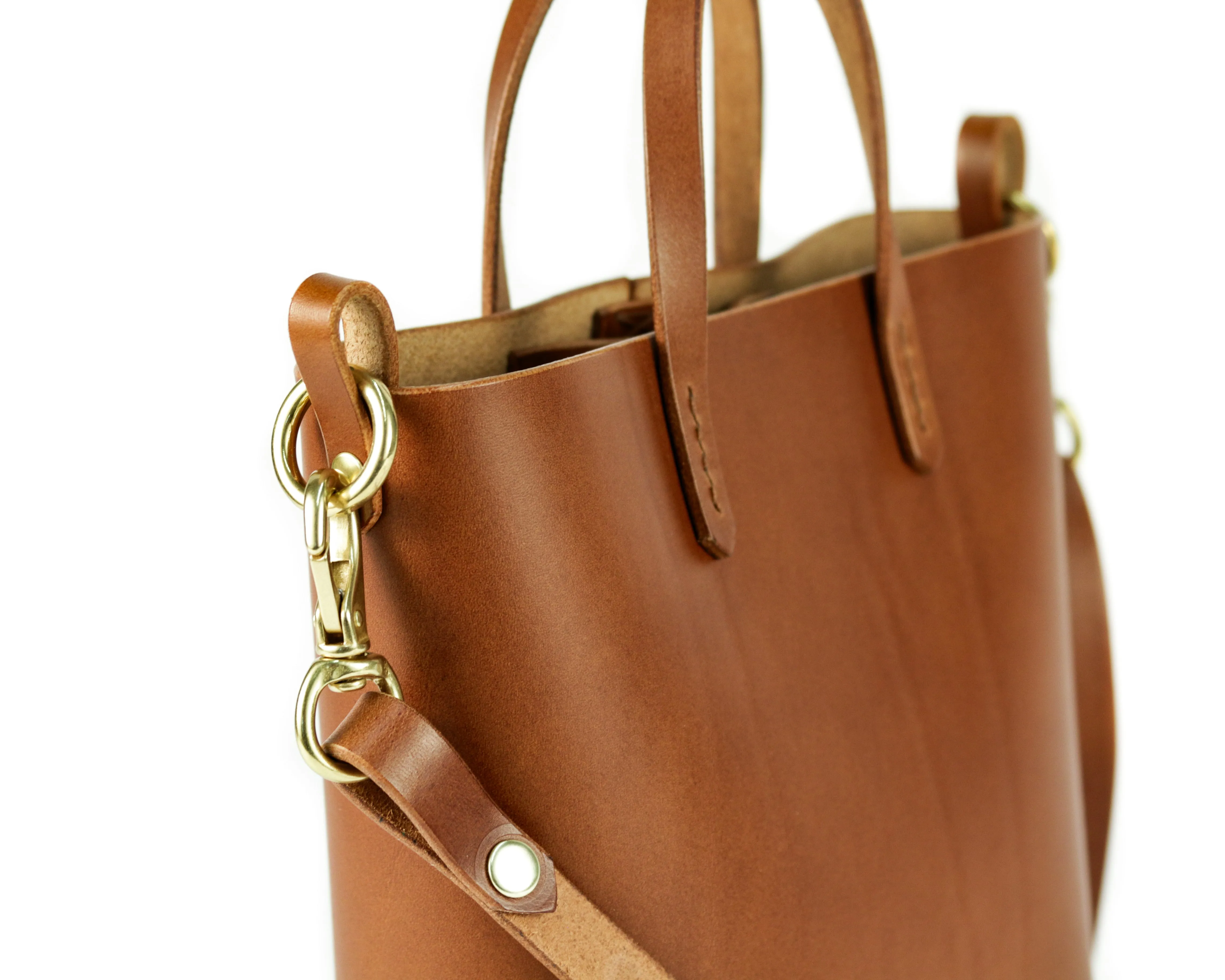 Palmetto Bucket Bag: Natural