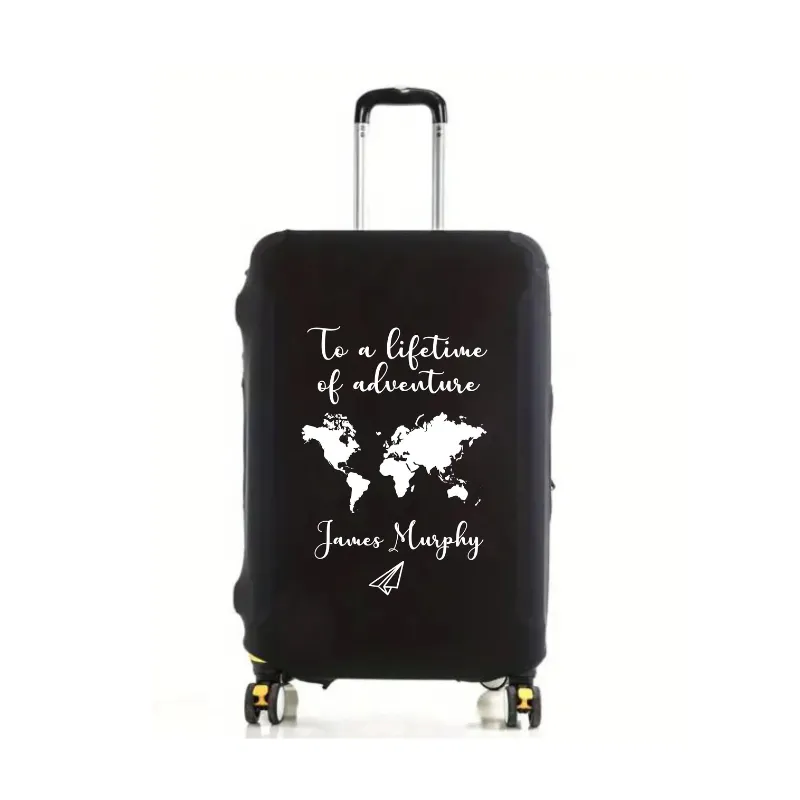 Personalised Suitcase Cover (Adventure) - Personalised Gift