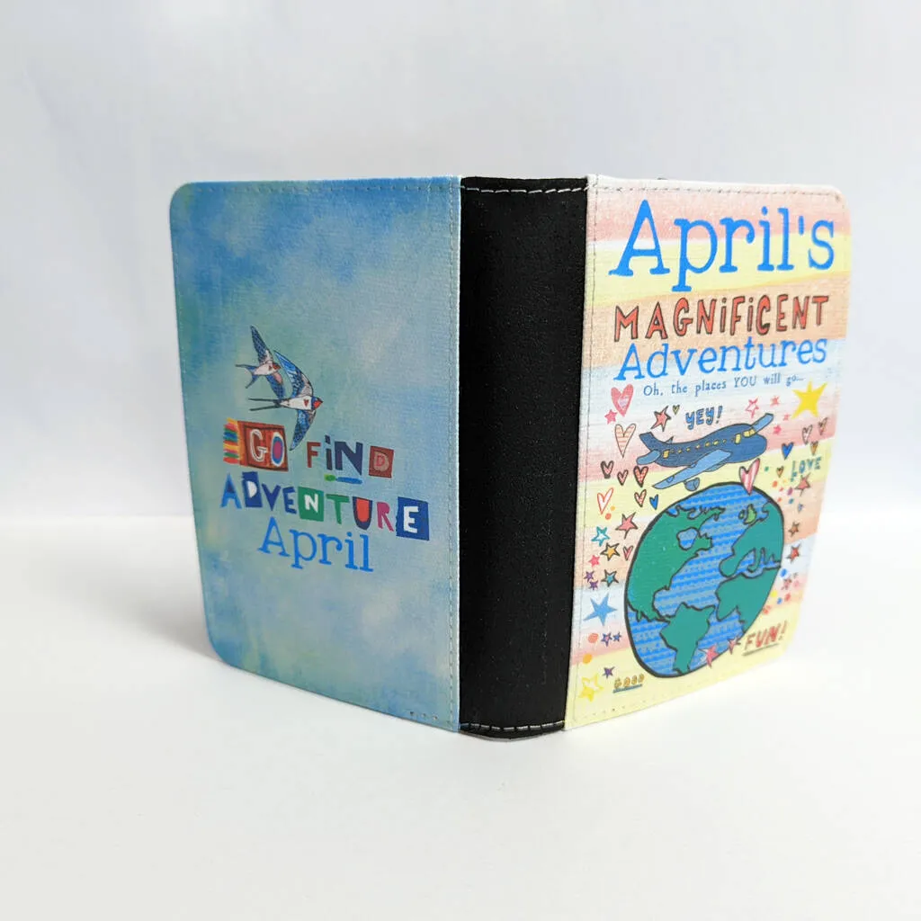 Personalised Travelling The World Passport Holder