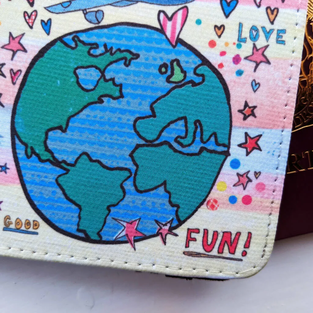 Personalised Travelling The World Passport Holder