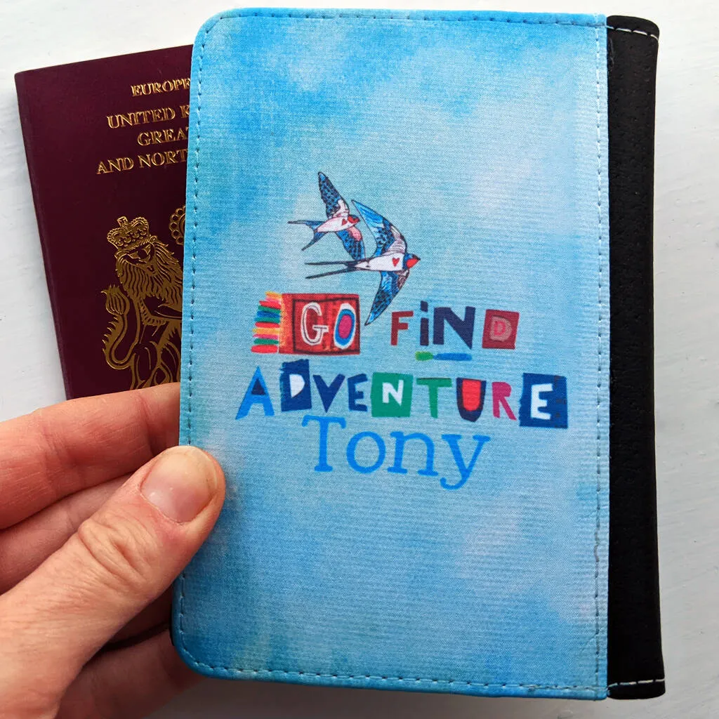 Personalised Travelling The World Passport Holder