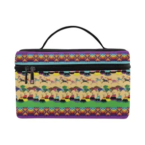 Prairie Bison Cosmetic Bag/Large