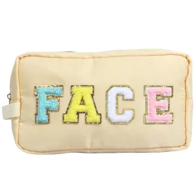 Preppy Makeup Bag With Strap