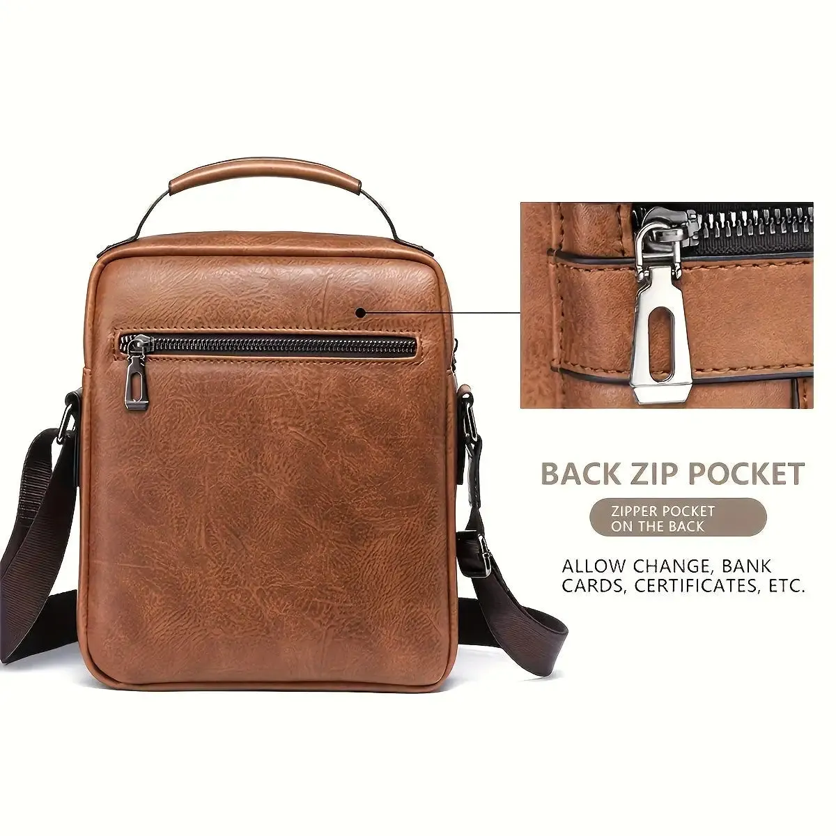 Professional and Stylish Compact Men's  Messenger Bag