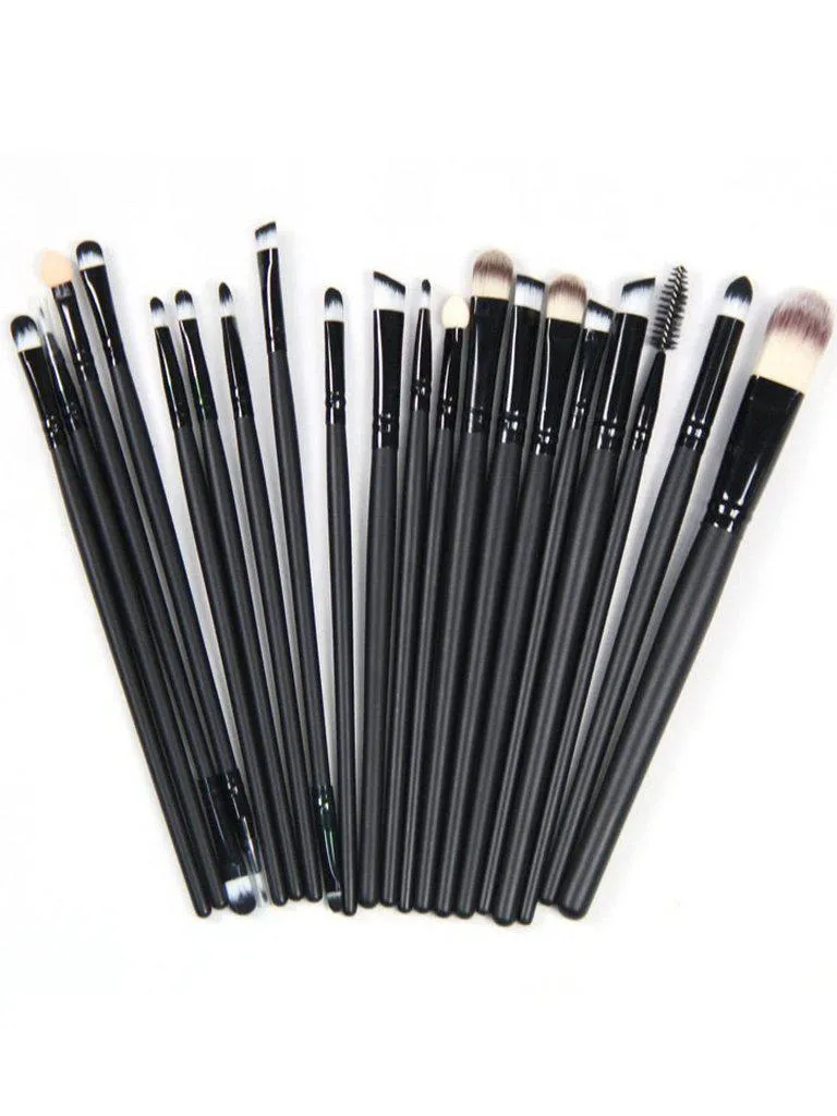 Professional Makeup 20pcs Brushes Set Powder Foundation Eyeshadow Eyeliner