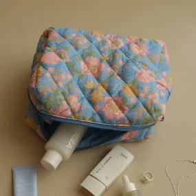 Renew Quilted Large Make Up Bag