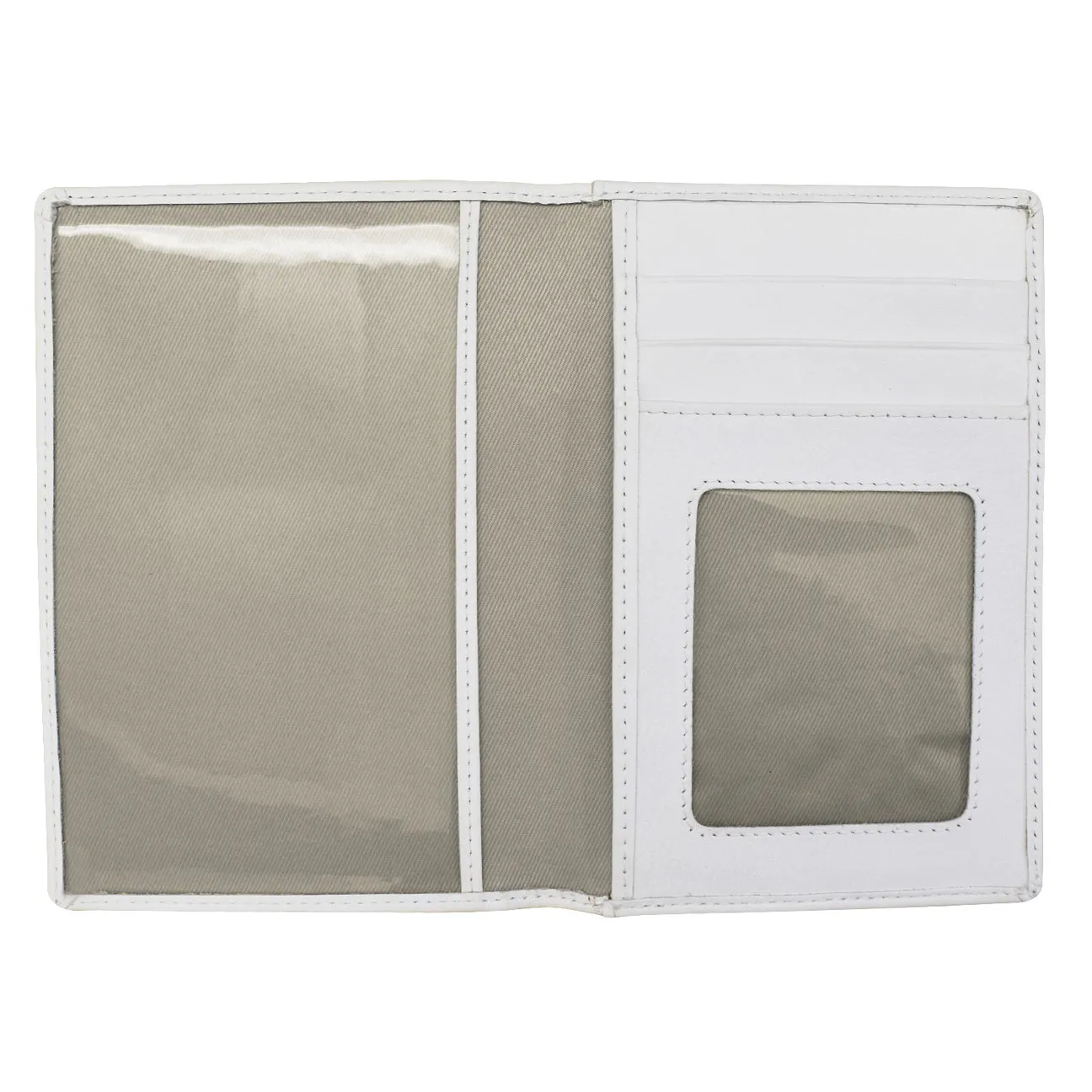 RFID Blocking Leather Passport Wallet