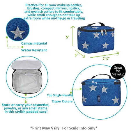 !SALE! Royal Blue Glitter Super Star NGIL Cosmetic Case