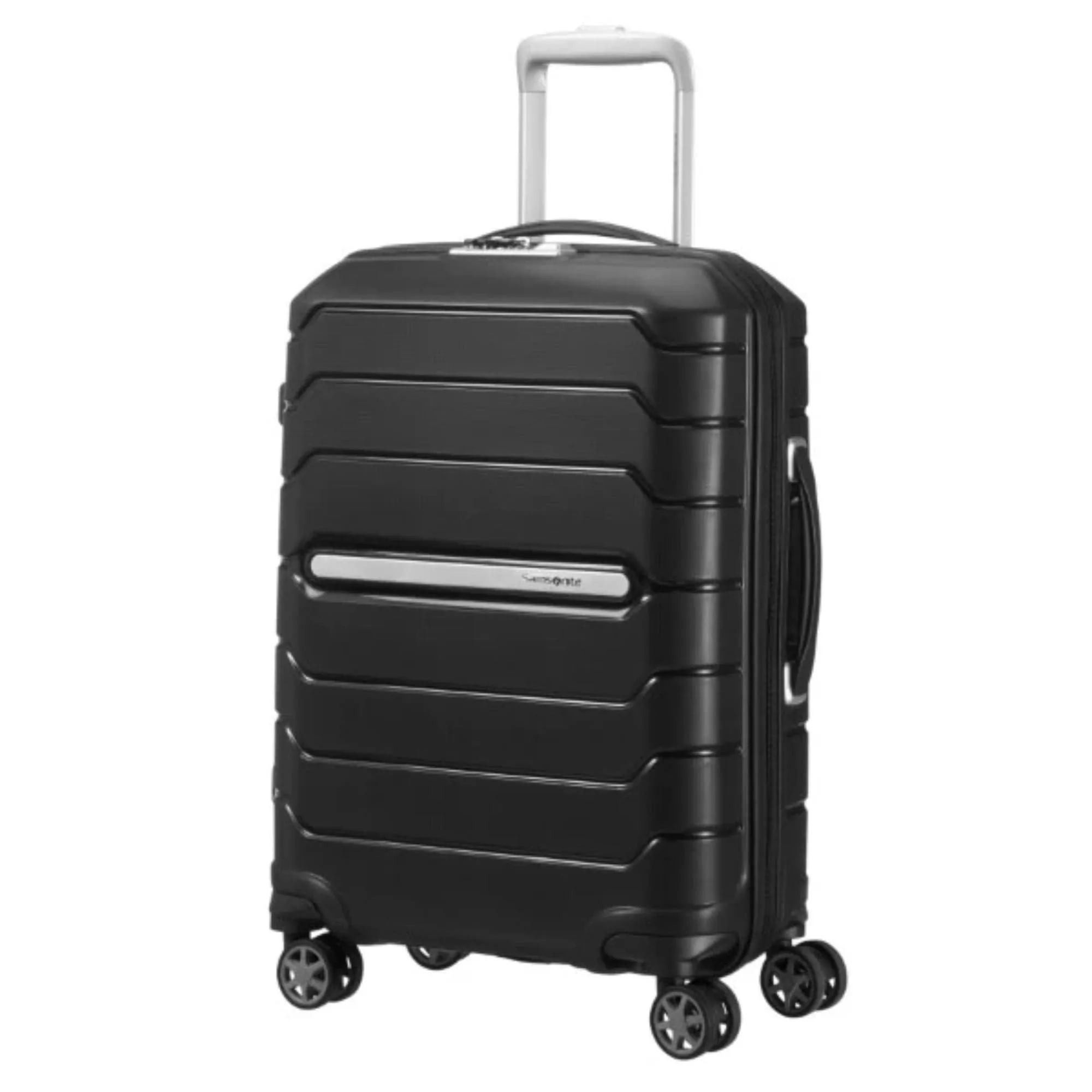 Samsonite Flux 55cm 4-Wheel Expandable Cabin Case In Black