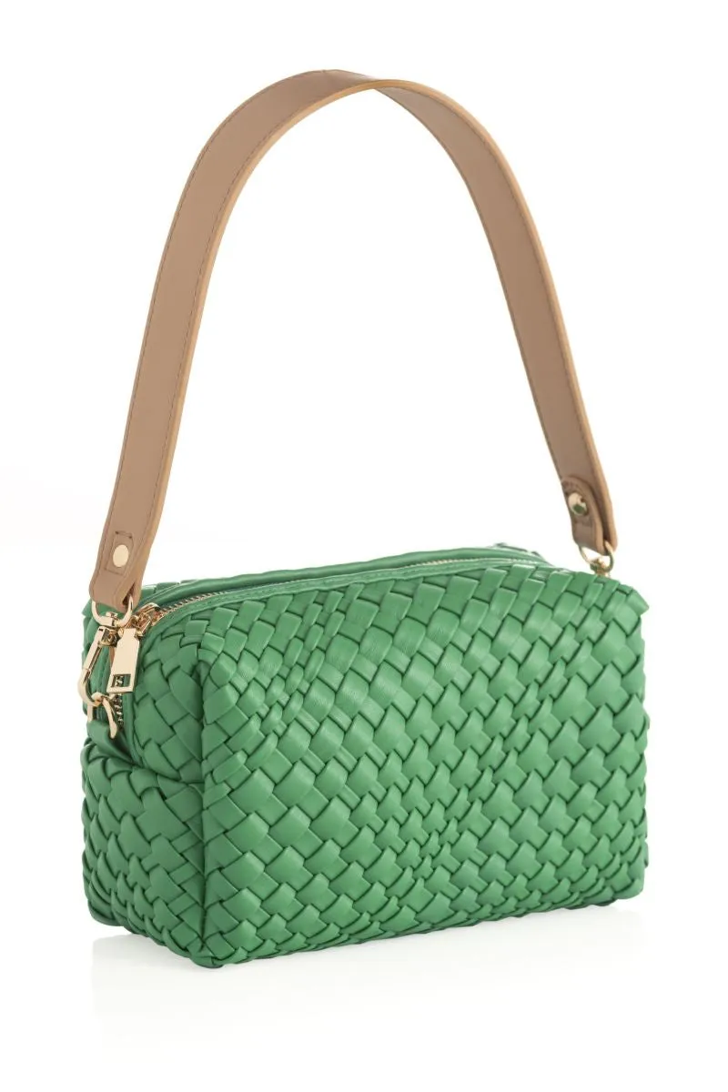 Shiraleah SL 01-83-616GR Blythe Boxy Cross-Body, Green