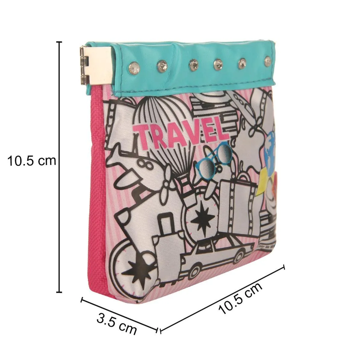 Simba Color Me Mine Glitter Couture Travel Purse