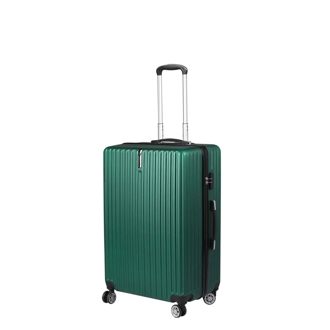 Slimbridge 20" Carry On Luggage Suitcase Green 20 inch