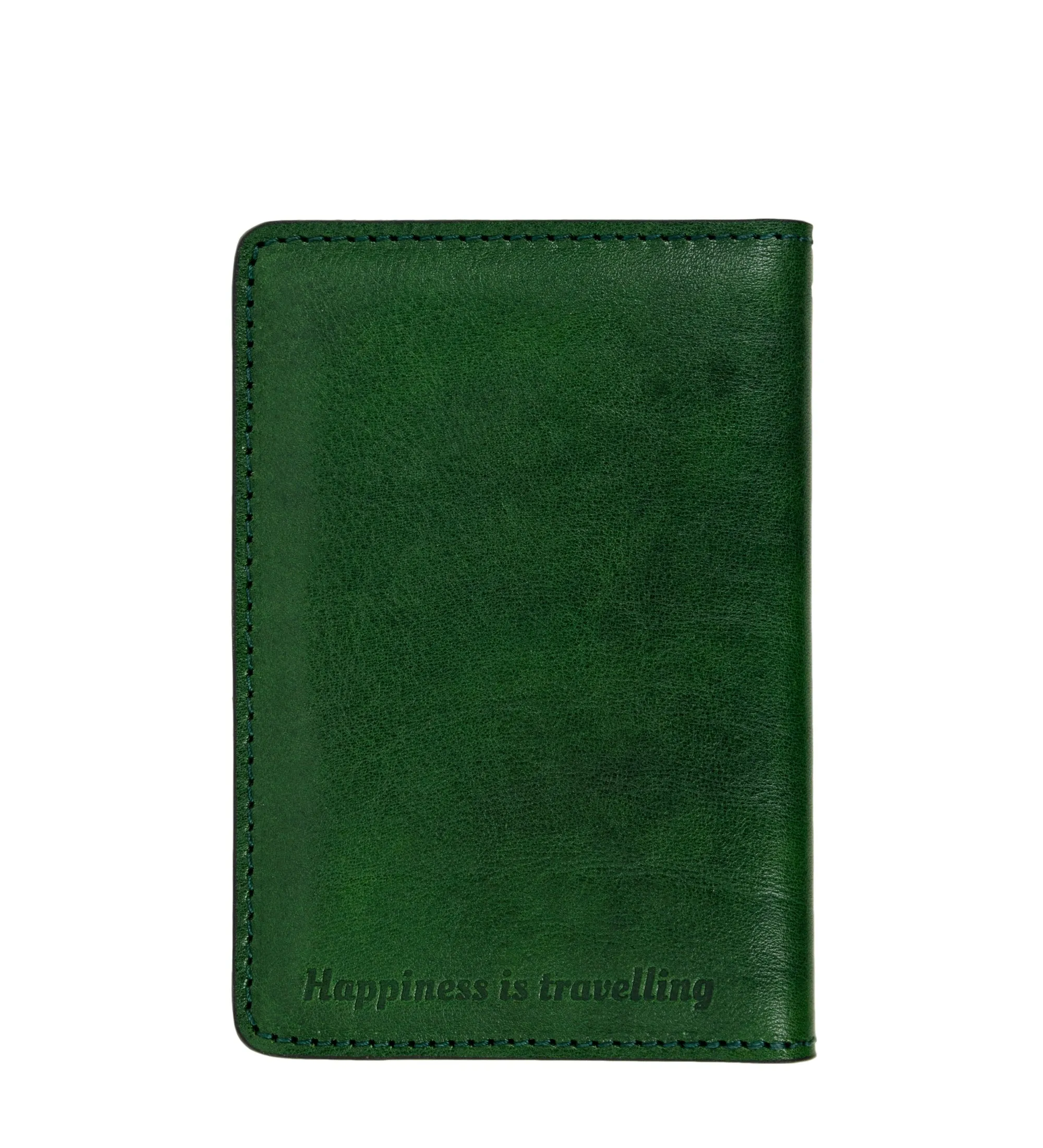 Small Leather Passport Holder - Gulliver's Travels