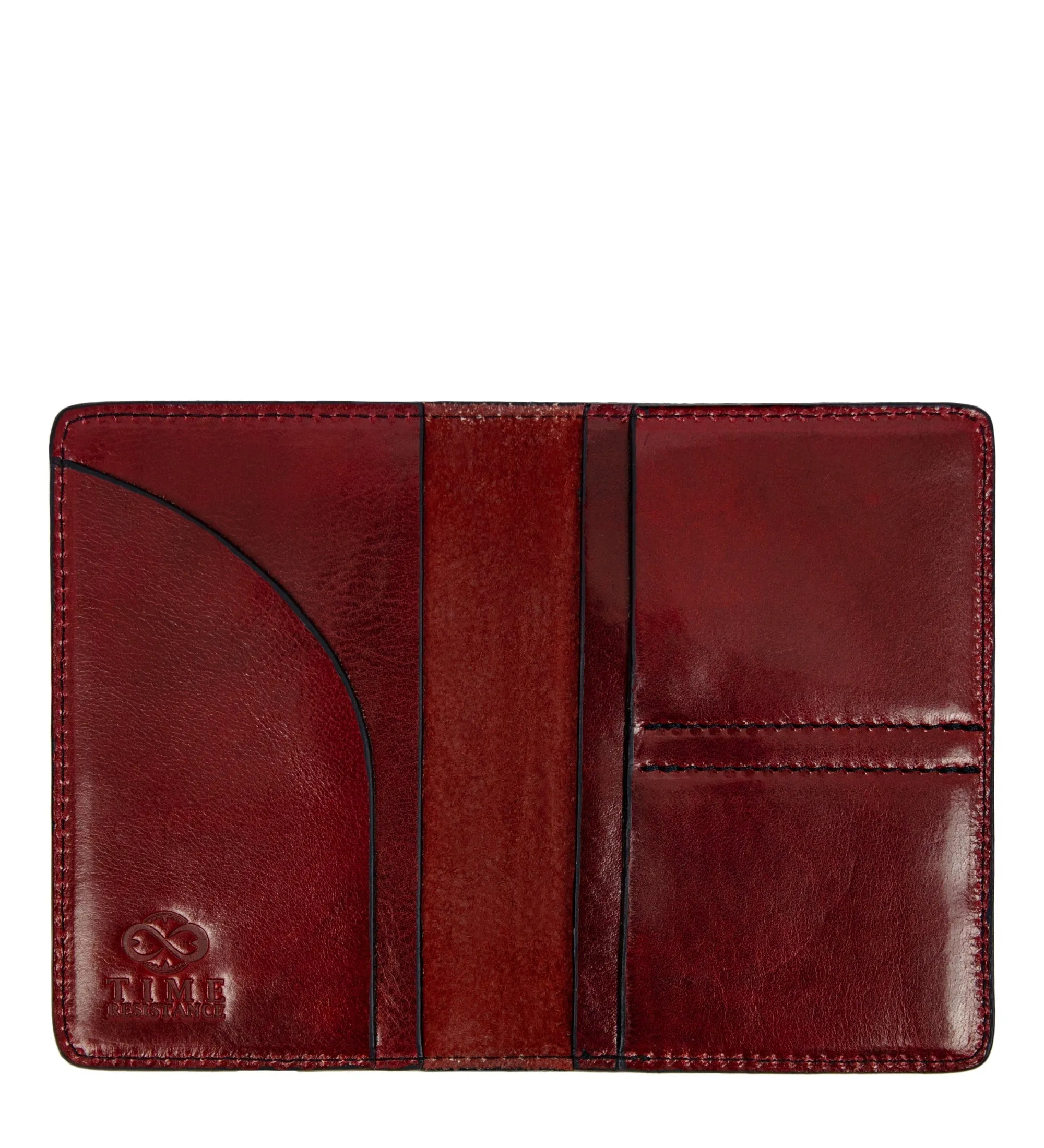 Small Leather Passport Holder - Gulliver's Travels