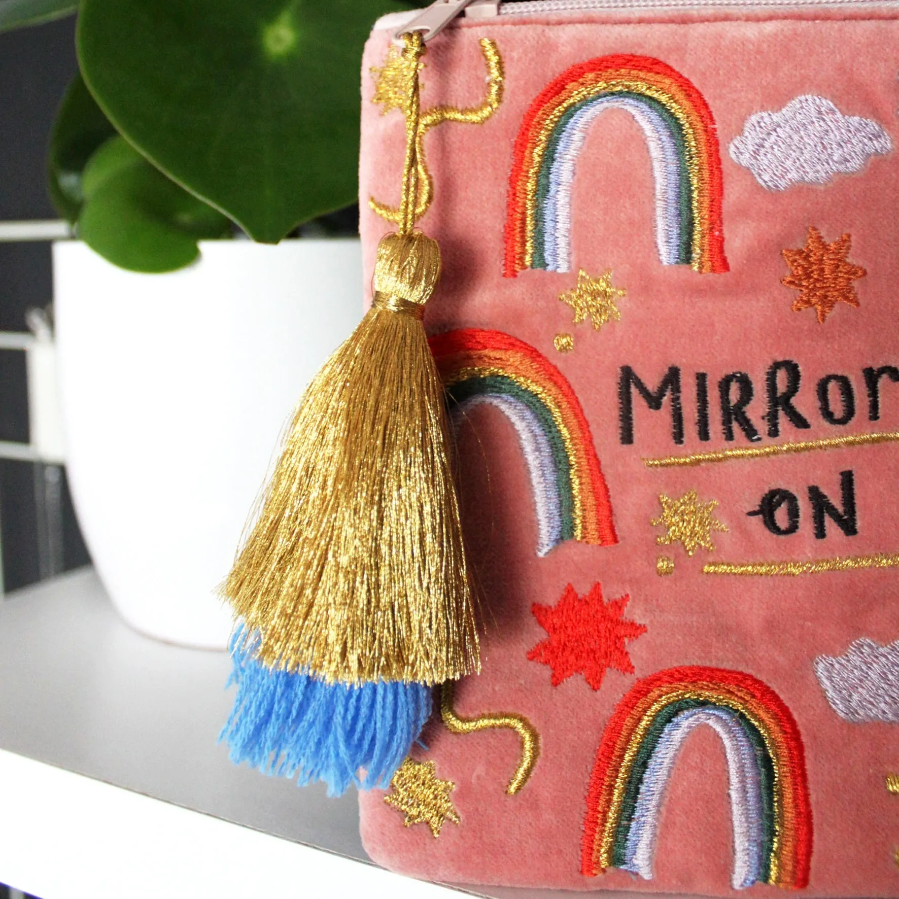 Small Talk Clutch 'Mirror Mirror on the Wall'