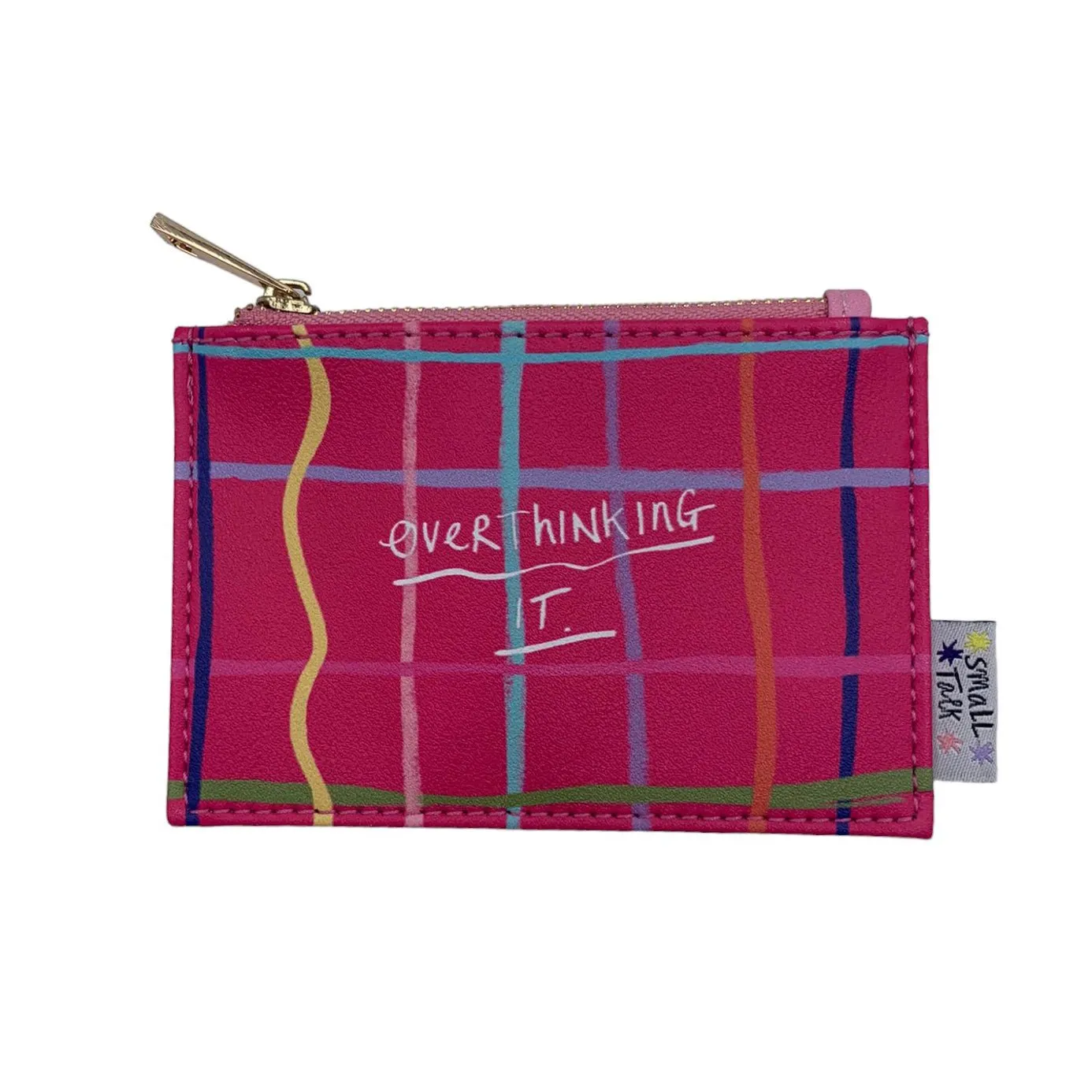 Small Talk 'Overthinking It' Zip Purse