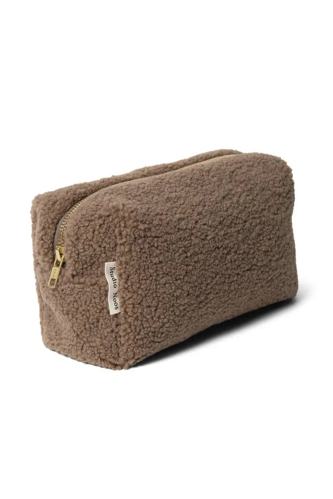 Studio Noos Toilettas Chunky Pouch | Teddy Brown