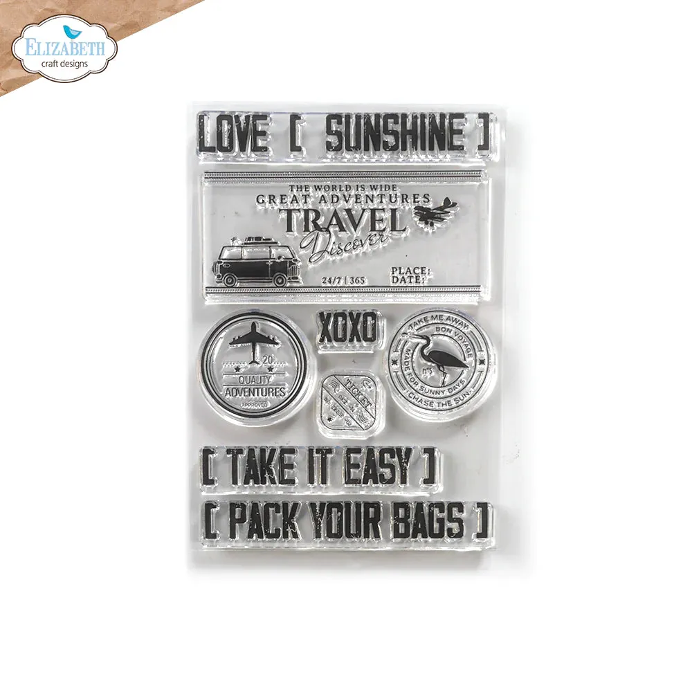 Suitcase Album Stamp   Die Kit