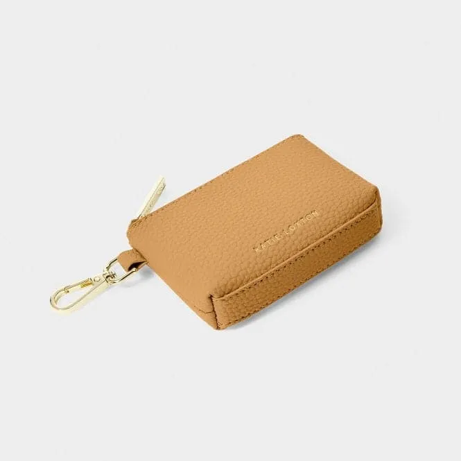 Tan Evie Clip On Coin Purse KLB3227