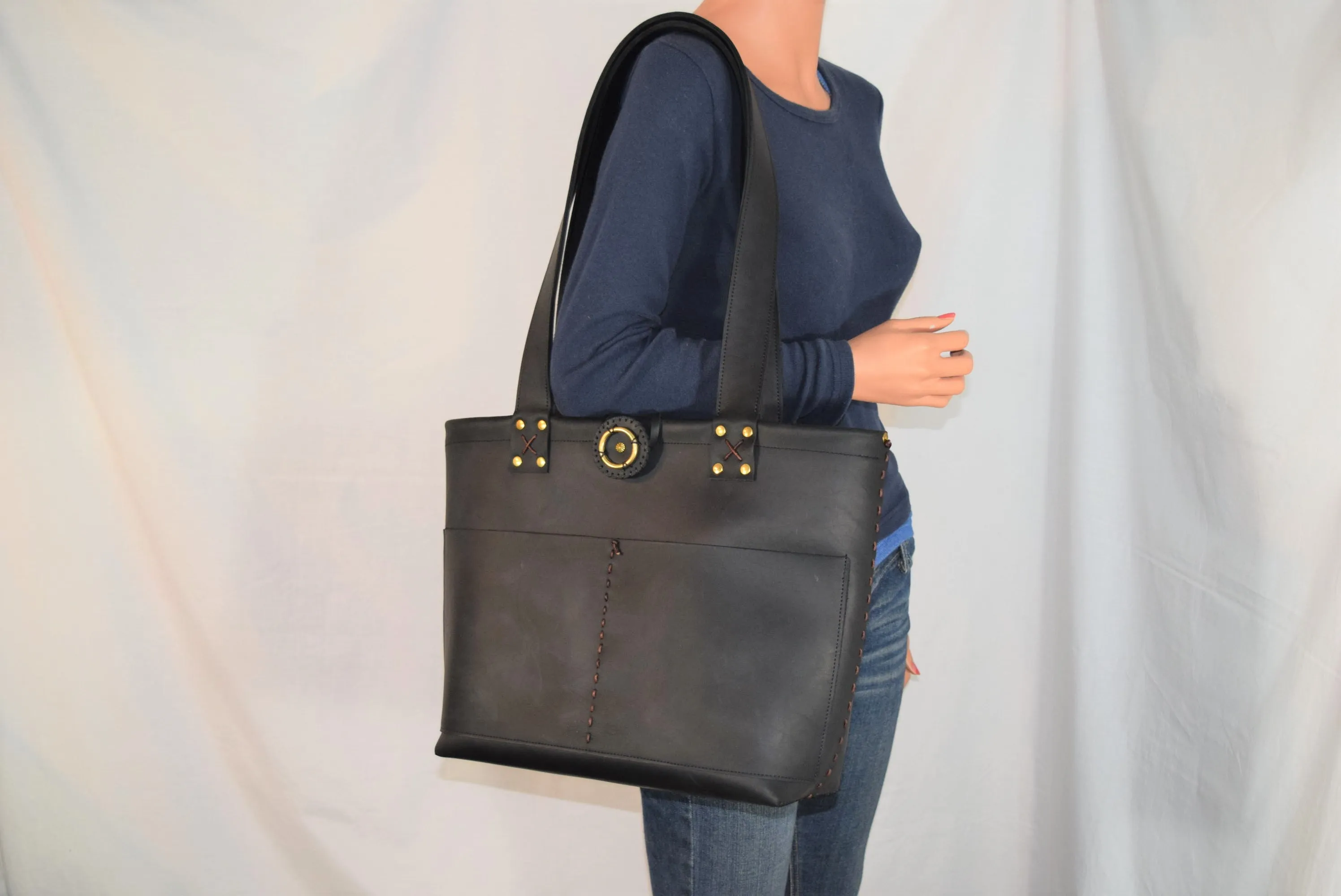 The Clare Flair Tote, Black