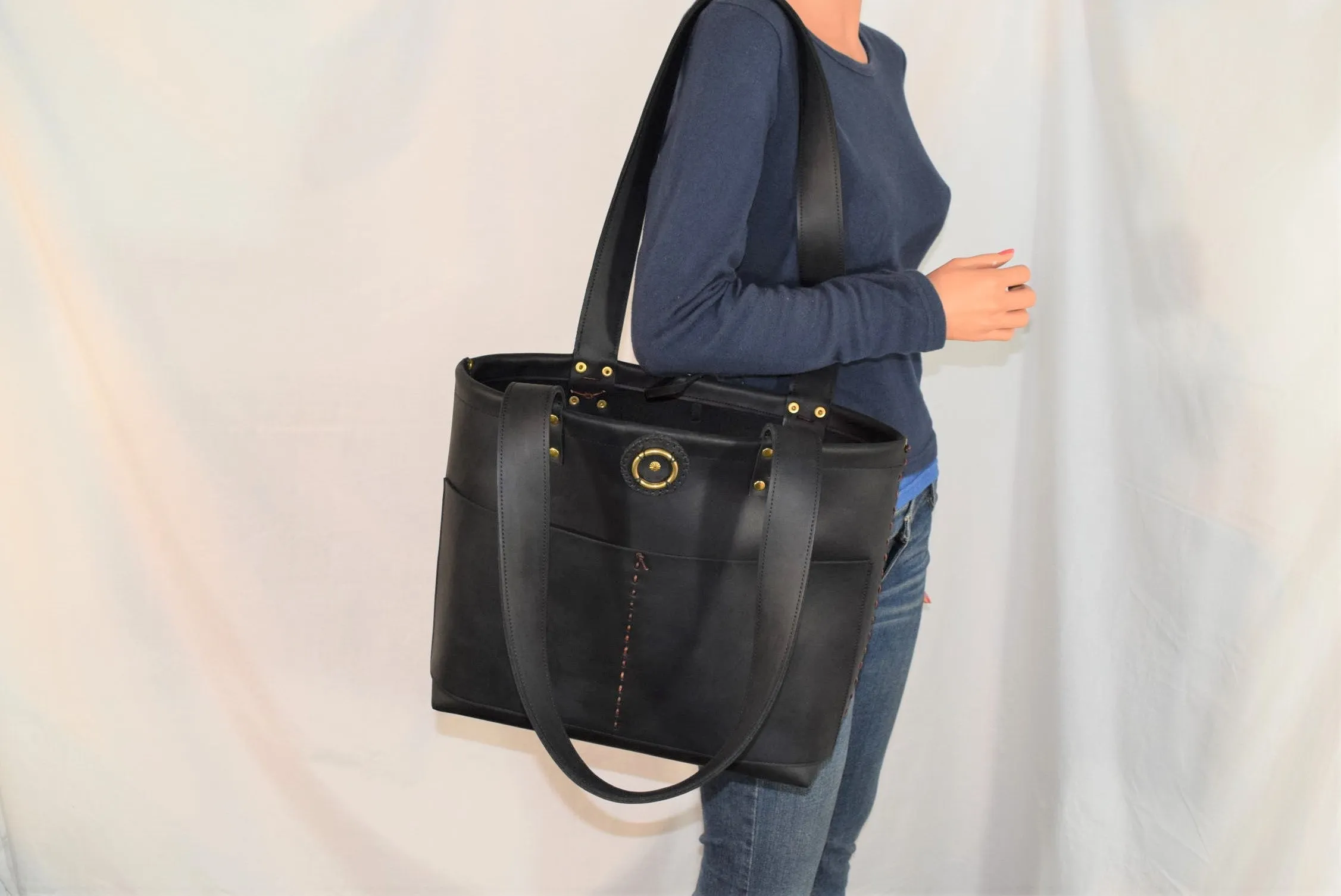 The Clare Flair Tote, Black