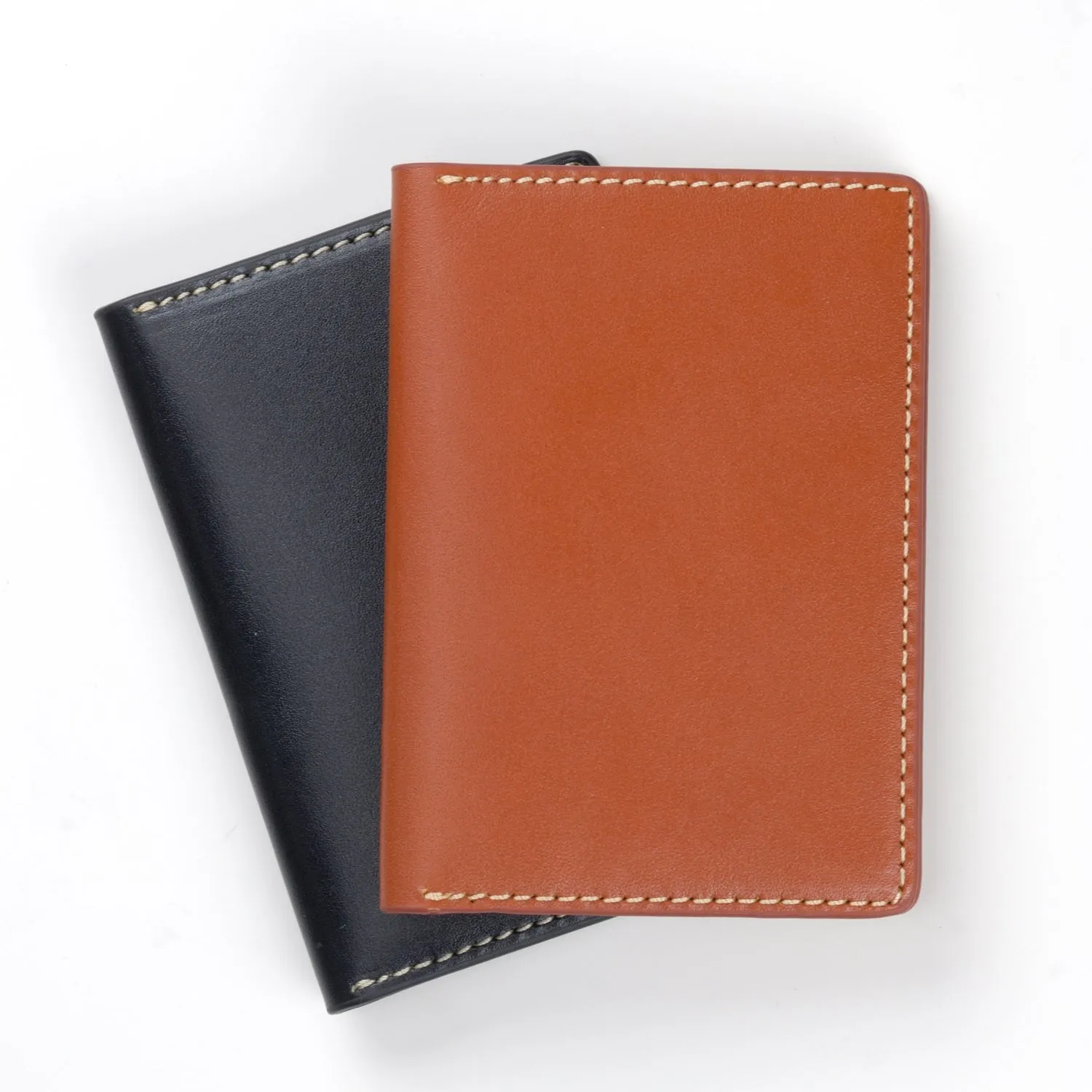 The Decent Living Leather Passport Holder Wallet