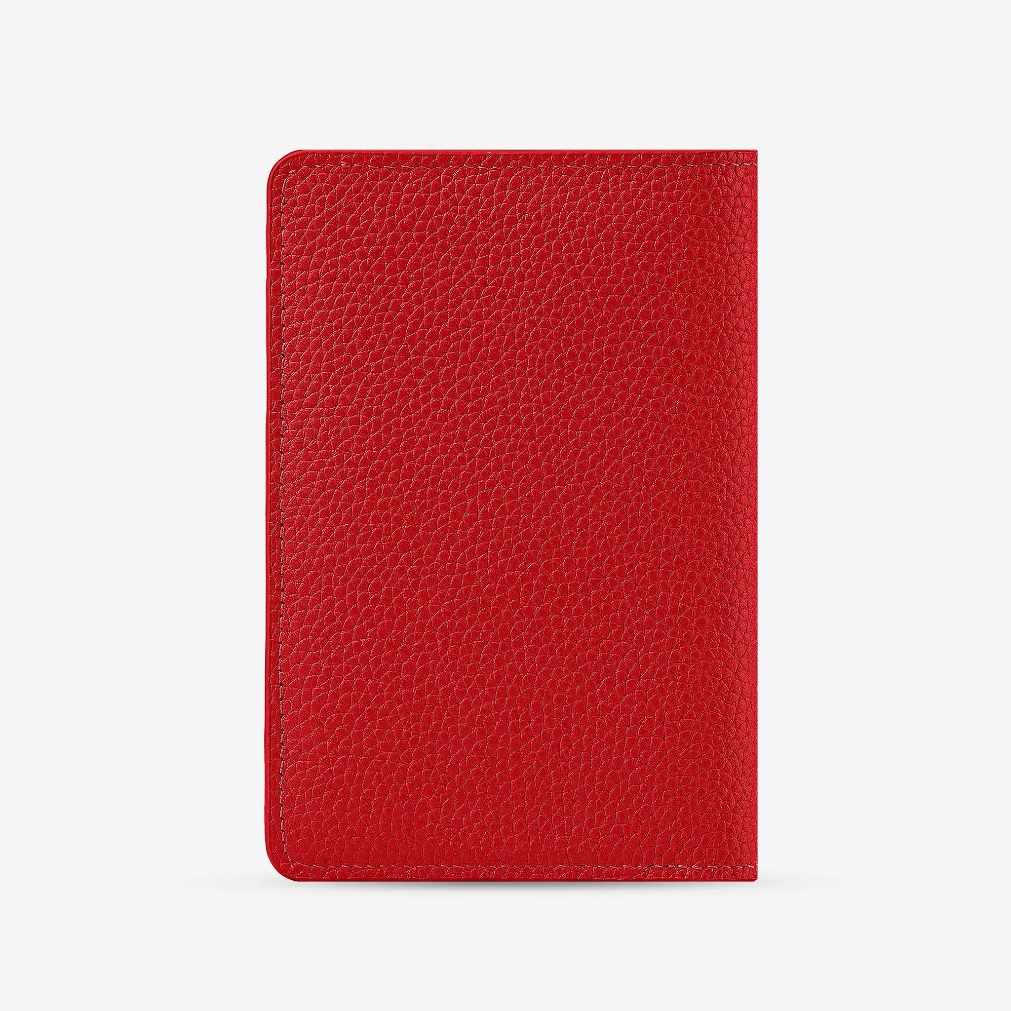 The Passport Holder - Pomegranate Red