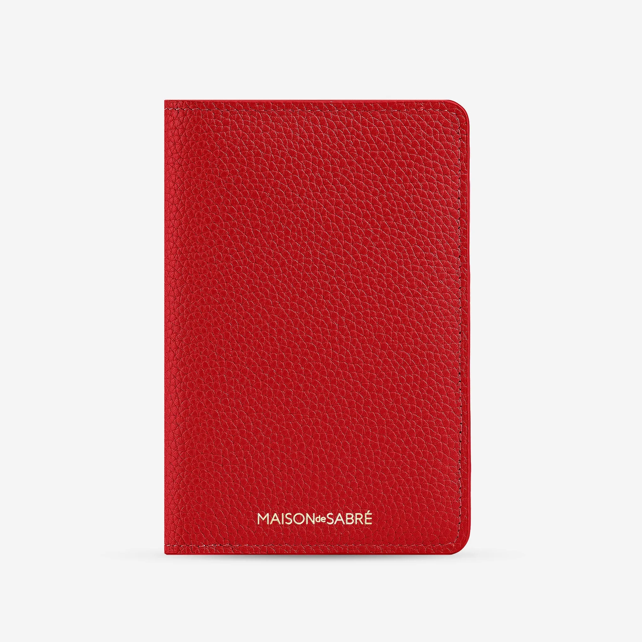 The Passport Holder - Pomegranate Red