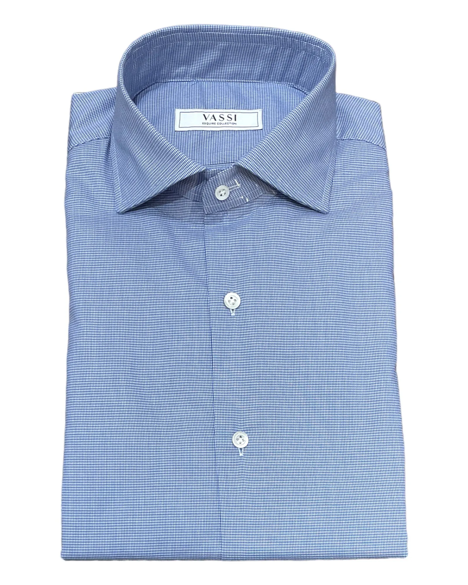 Thomas Mason Journey Twill Shirt - Blue