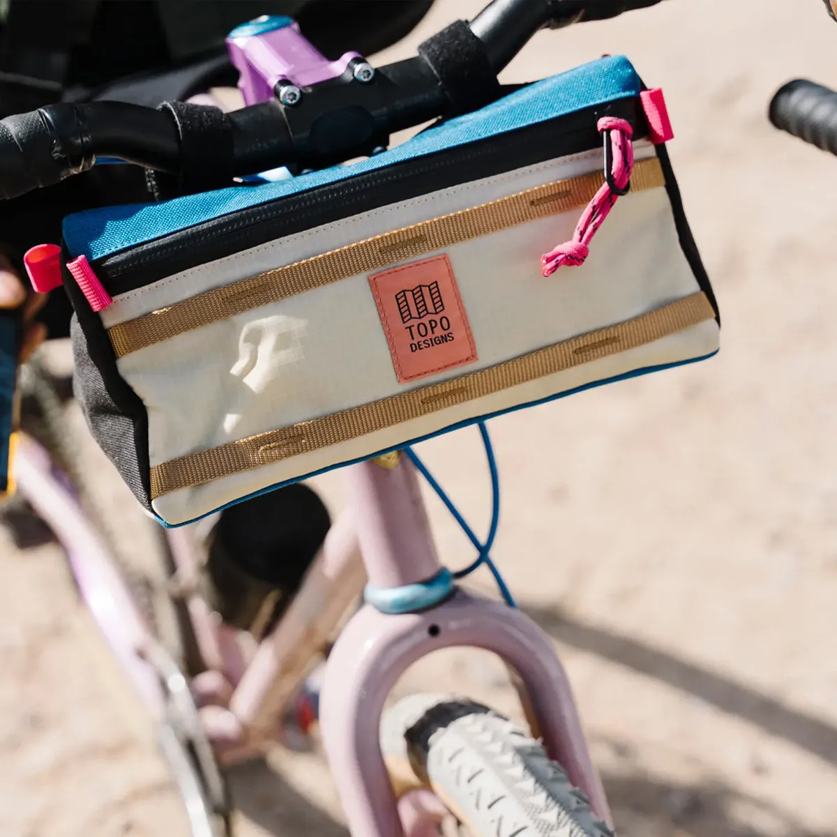 Topo Designs : Bike Bag : Bone White/Blue