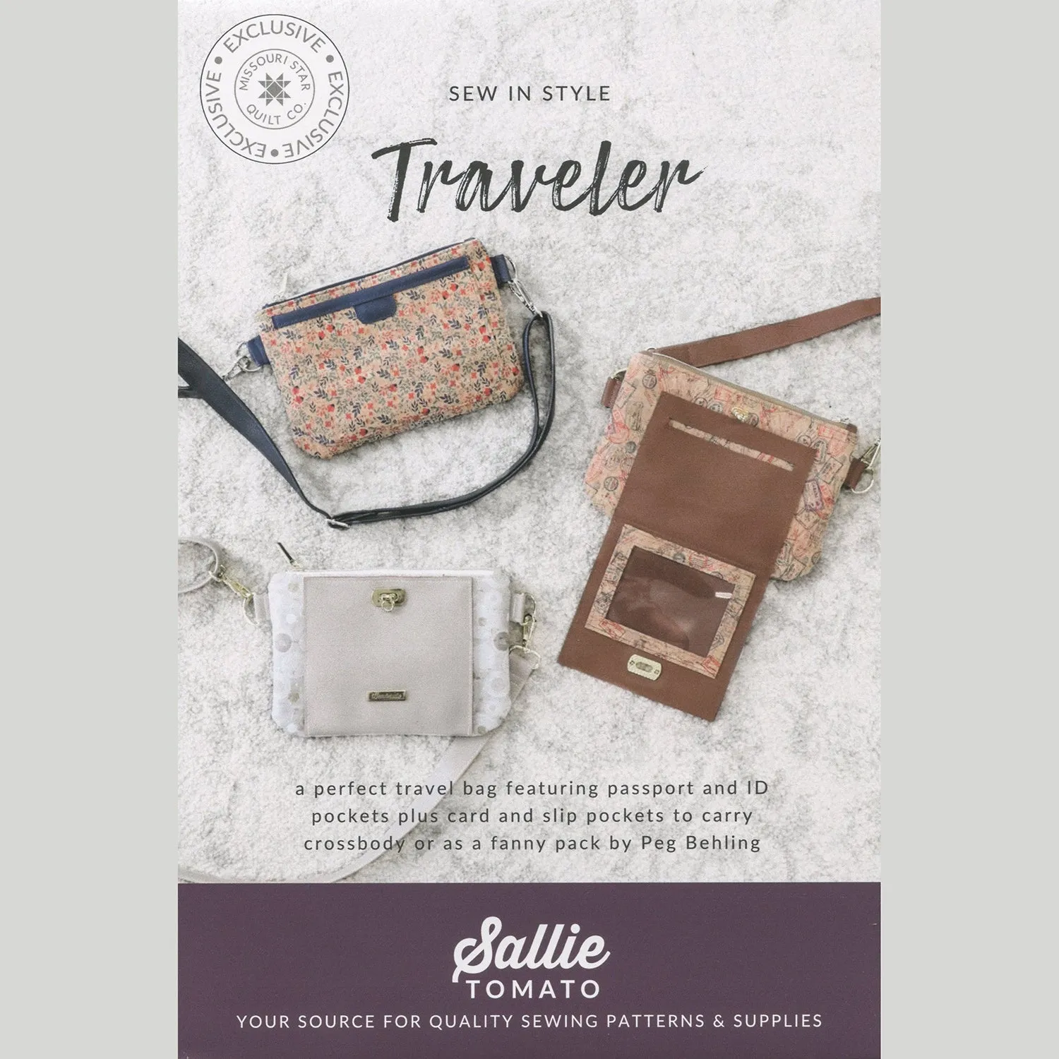 Traveler Bag Kit - Layered Grunge Cork