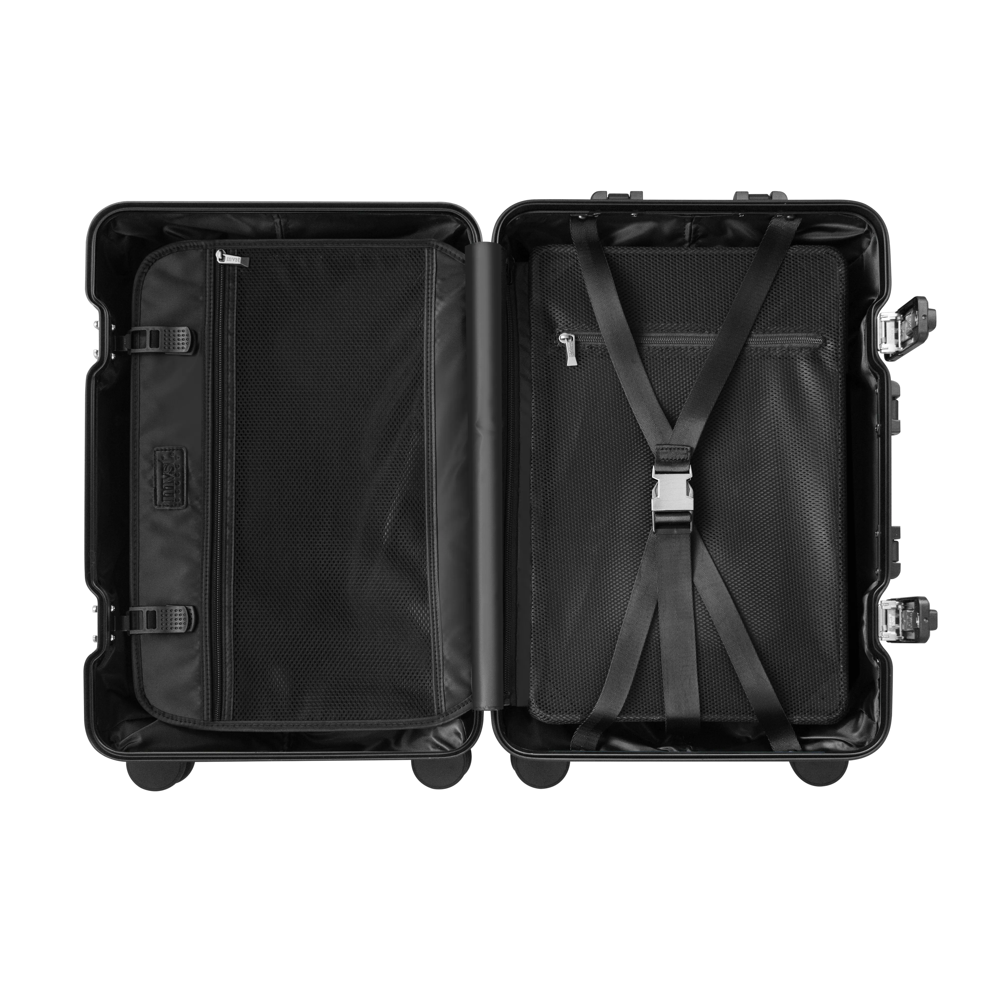 TREK Aluminum Suitcase Silver