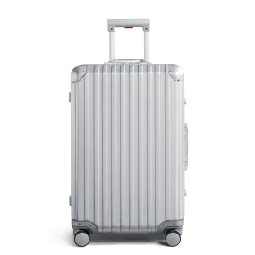 TREK Aluminum Suitcase Silver