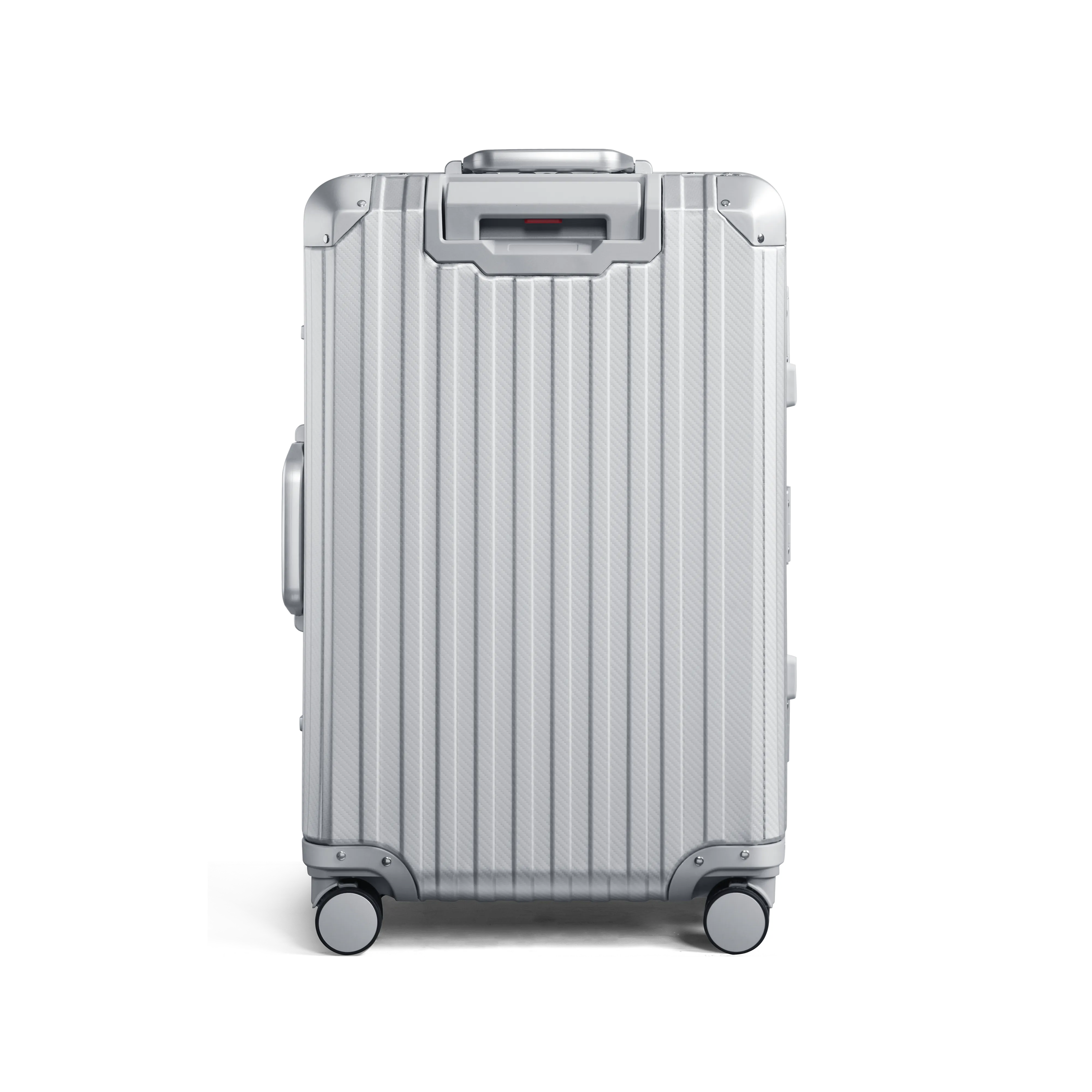 TREK Aluminum Suitcase Silver