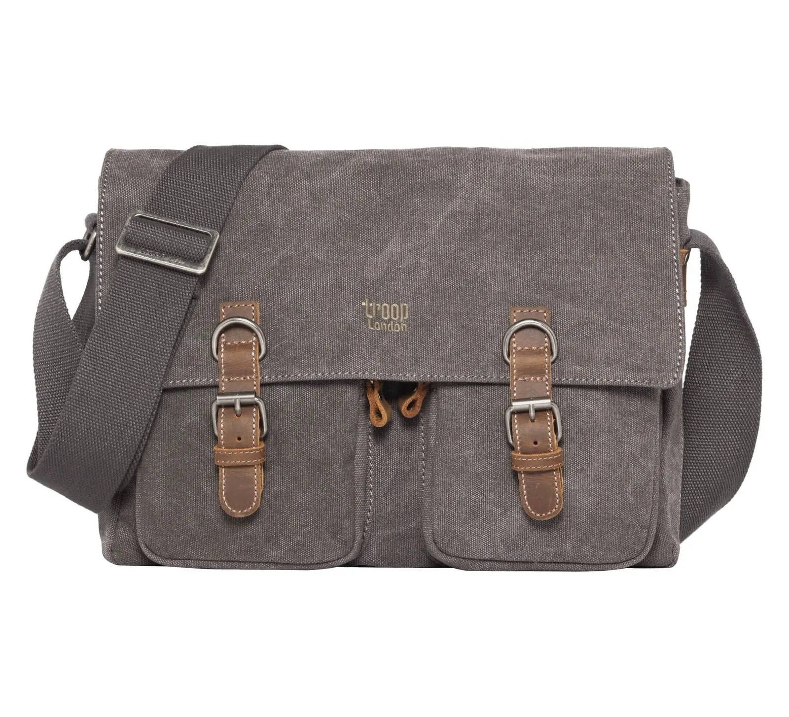 Troop London - Classic Canvas Messenger Bag - TRP0210