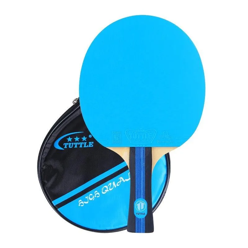 Tuttle 7-Ply All Wood Table Tennis Bat - Pink, Blue or Green