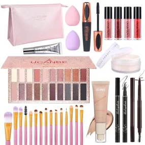 UCANBE All-Inclusive Makeup Set for Women - Ideal Valentine's Day Gift with Eyeshadow, Foundation & More