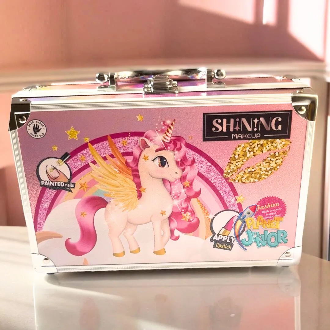 Unicorn Makeup Metallic Beauty Box