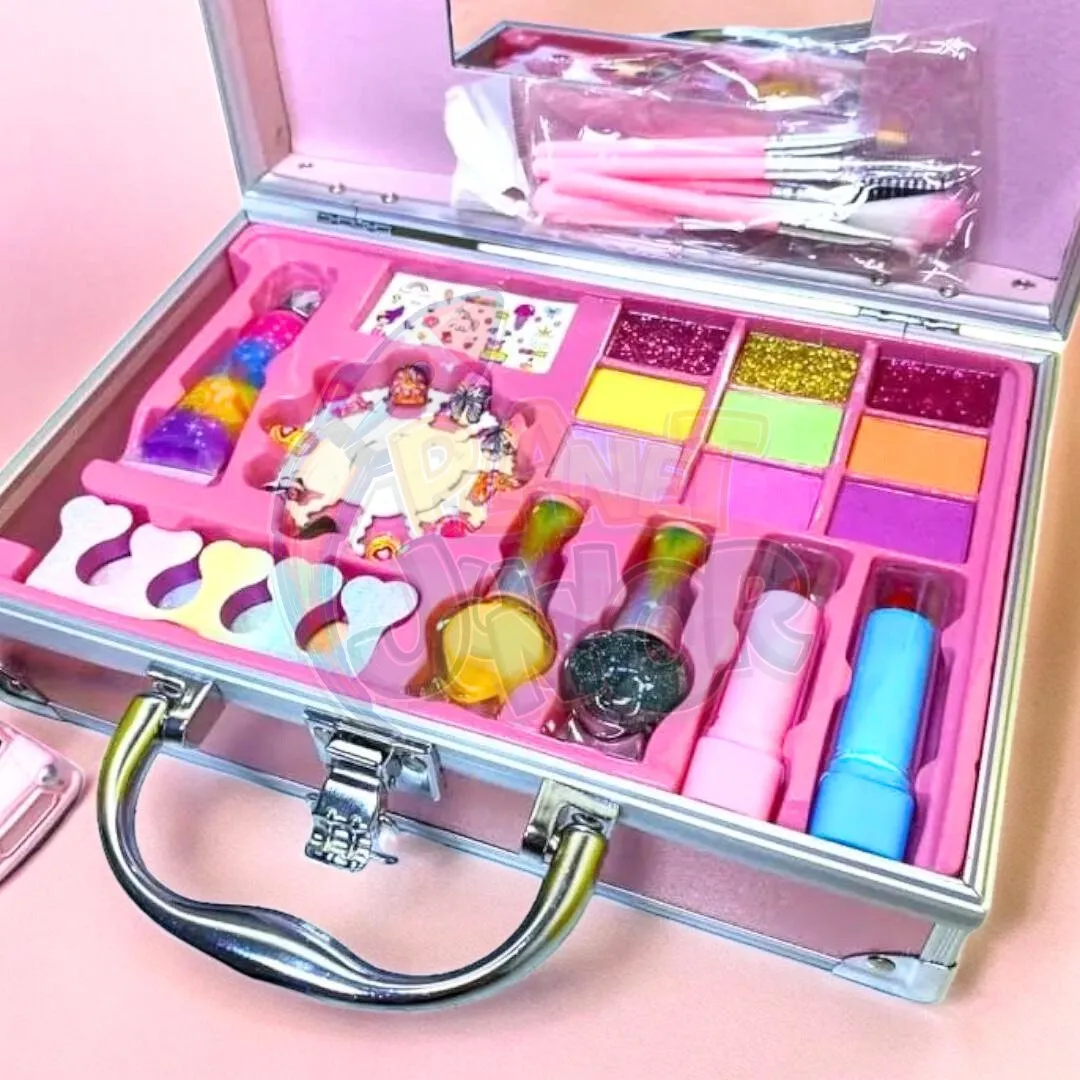 Unicorn Makeup Metallic Beauty Box